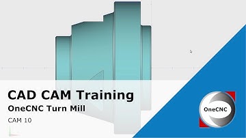Applying Subspindle Tool Path in OneCNC Lathe Expert - CAM Training 10