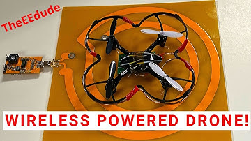 Wireless Powered Drone: Building and Testing