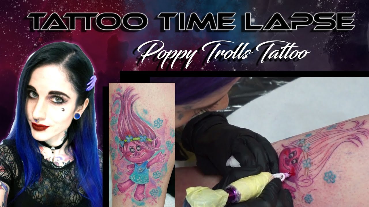 Poppy from trolls. This was an... - Inferno Studios Tattoo | Facebook