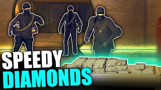 Silent And Sneaky With Diamonds Target, Elite, 3 Manned | GTA Online The Diamond Casino Heist