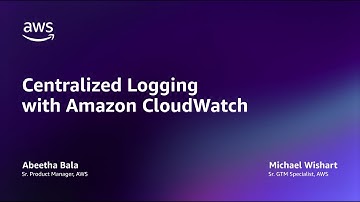 Centralized Logging with Amazon CloudWatch | AWS Events