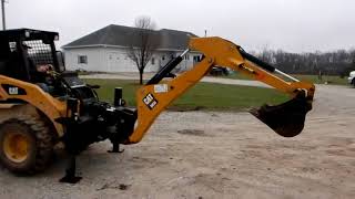 Caterpillar BH30 skid steer backhoe attachment for sale at auction | bidding closes May 8, 2019