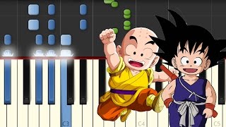 La Fantastica Aventura / Dragon Ball / Piano Tutorial / Notas Musicales chords