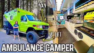 MEGA 4x4 Ambulance Camper Conversion