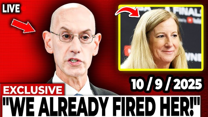 TRỰC TIẾP: Adam Silver CUỐI CÙNG đã sa thải Cathy Engelbert sau vụ bê bối WNBA! - YouTube