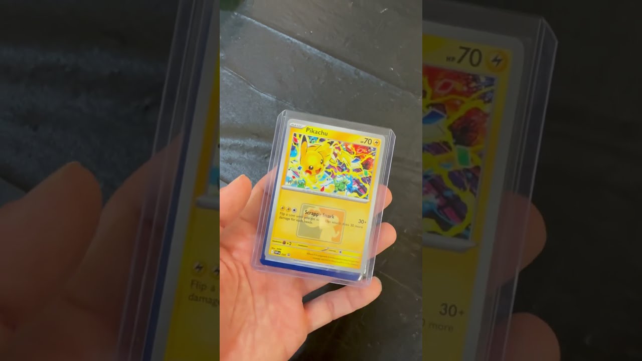  Pikachu 2025 Championships And 1st Place Winner Stamp Pokemontcg
