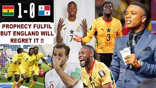 Ghana Victory Sealed Aga!nst England.. Telvin Sowah Secret After Prophecy 0n Panama & Ghana Players