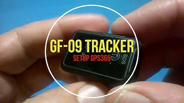 GF 09 Mini GPS Tracker APP Control  Setup