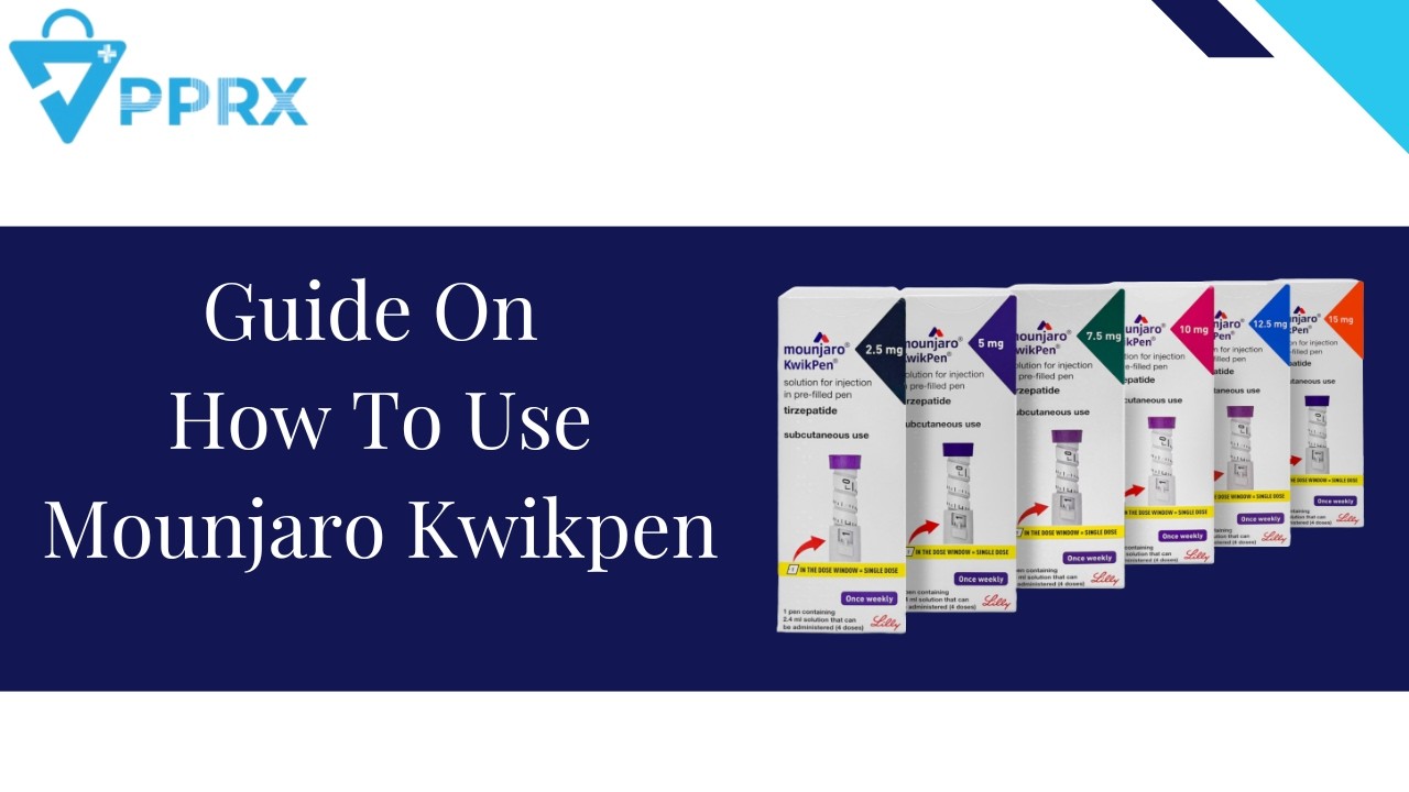 How To Use Mounjaro Kwikpen - PPRX Online Pharmacy - Guide on how to inject Mounjaro Kwikpen.