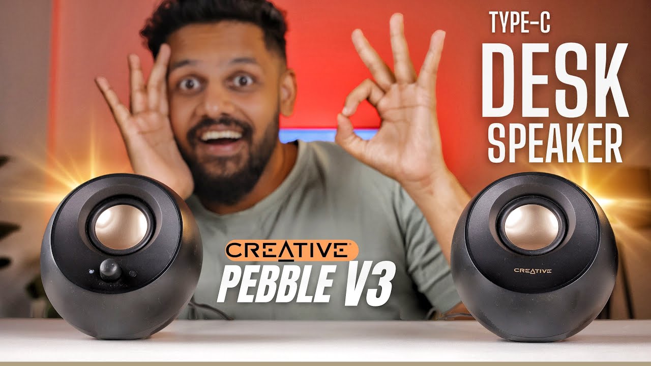 Creative Pebble V3 Perfect Desk Speaker ! BLUETOOTH Enabled*⚡️ 