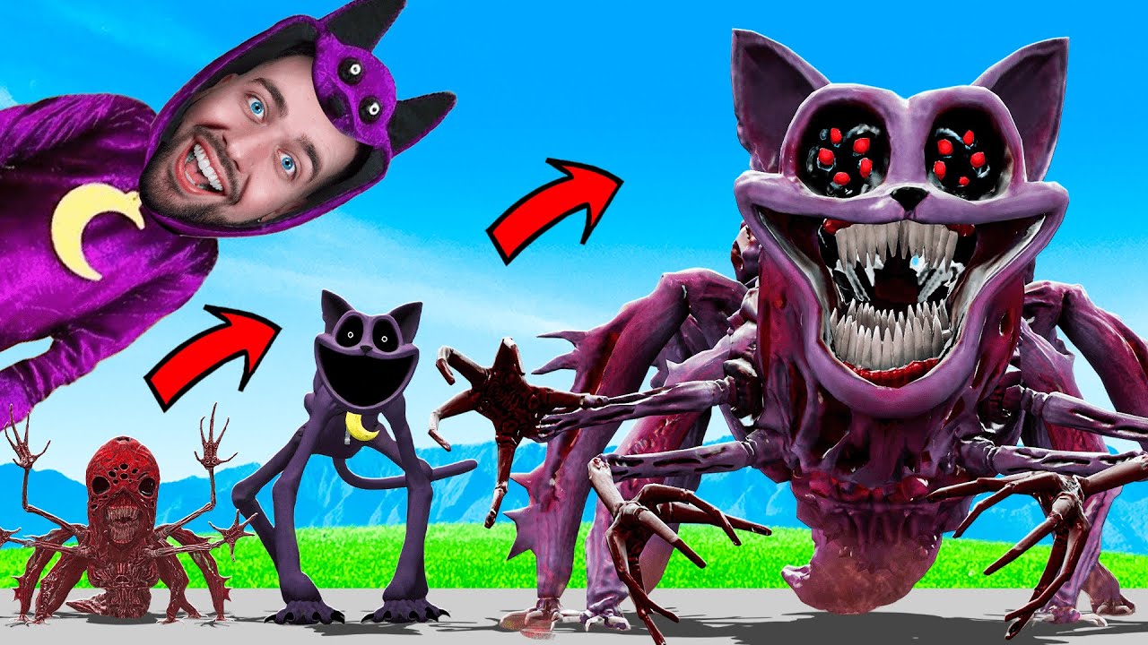 NOUVELLE ÉVOLUTION CATNAP PARASITE TITAN ZOOCHOSIS !! CATNAP POPPY PLAYTIME CHAPITRE 4 !