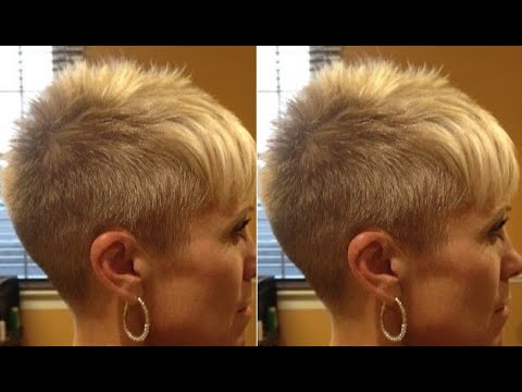 Very short Womens clipper haircut | Short layered haircut for women