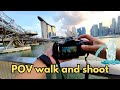 POV street photography around Marina Bay Sand #singapore #POV