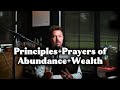 Principles and Prayers of Abundance/Wealth (Taylor Welch)