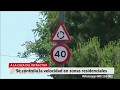 Reportaje Telemadrid &quot;Aquí en Madrid&quot; sobre la campaña de control de velocidad de Torrelodones