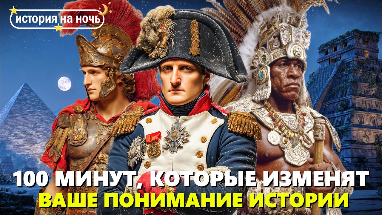 Лекция для сна 🌙 100 минут, которые изменят ваше понимание истории