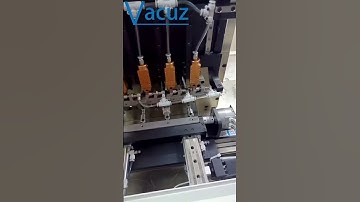 Four Spindles 4 Axis Automatic Transformer Bobbin Coil Needle Winding Tin Welding Soldering Machine