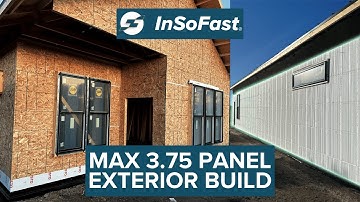 Installing InSoFast Continuous Insulation to Home Exterior