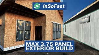 Installing InSoFast Continuous Insulation to Home Exterior