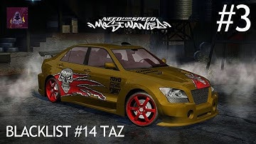 Need for Speed Most Wanted 2005 Gameplay Walkthrough Part 3   BLACKLIST #14 TAZ |telugu video |