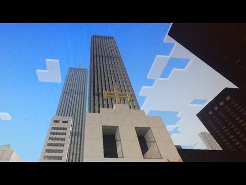 Building the World Trade Center Towers | Minecraft - YouTube