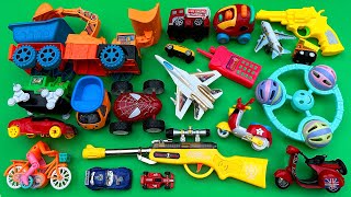Yahoo! Collecting, Clean & drive Lots of Toy Vehicles By RehanPlayTime
