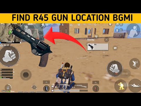 R45 PISTOL IN WHICH MAP || R45 PUBG MOBILE WHERE TO FIND ||  #SCOORYT