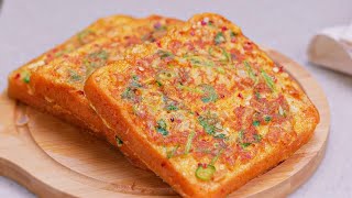 spicy bread toast | Breakfast | masala bread | Bread recipe | morning break #breakfastrecipe #bread