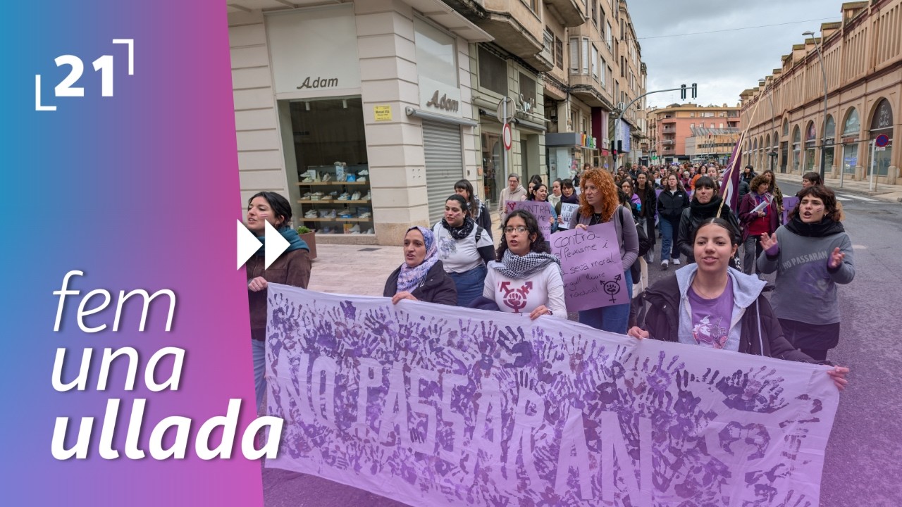 Fem Una Ullada: Manifestació pel 8M a Tortosa i lectura del manifest feminista