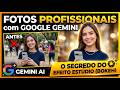 FOTOS PROFISSIONAIS com GOOGLE GEMINI: O Segredo do Efeito Estúdio (Bokeh)