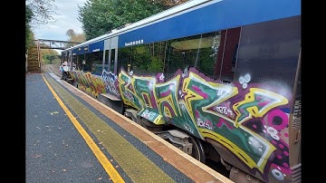 4000 Class DMU 4005 & NIR MPV No.11 at Cultra. 22/11/22