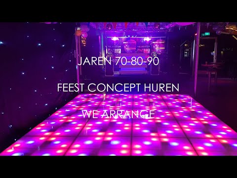 Onwijs Jaren 70-80-90 Feest Concept Huren | We Arrange - YouTube NE-52