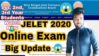 JELET 2020 Big Update?Online Exam Provide By Me?Everyone Please Participated Confidently On Exam?