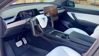 Turning The Tesla Model Y/3 into a Tesla Model X/S | New Instrument Cluster Display