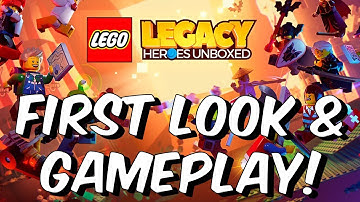 LEGO Legacy Heroes Unboxed First Look! -  A LEGO MOBILE GAME?! - Free To Play 2020