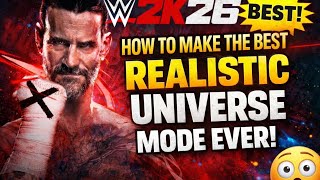 How to Set Up Realistic Rosters in WWE 2K26 Universe Mode