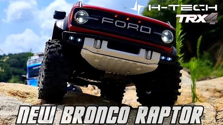 H-Tech New Bronco Raptor Conversion Kit (For Traxxas TRX4 2021 Ford Bronco) Part2
