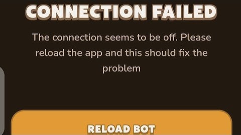 How to Resolve Memefi Connection Failed Error Bot Screen