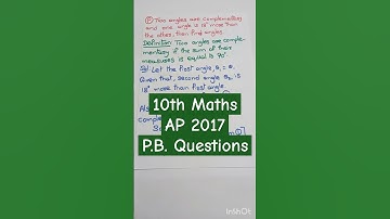 Two angles are complementary and one angle is 18°