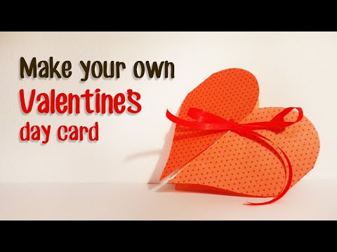 Paper Magic DIY: Valentine's day paper card tutorial