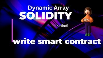🔥 Dynamic Arrays in Solidity Explained in Hindi | Complete Guide