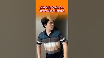 Giải Cứu Quán Ăn Trước Cổng Trường 🍔🏫😂 #giaitri # #haihuoc #thuthach24h #shorts #mattomohon