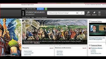 How to Search Student Resources in Context