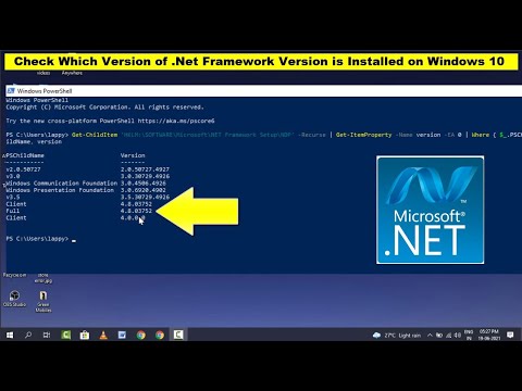  Update  How to Check the .NET Framework Version on Windows 10 PC
