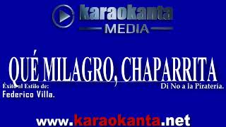 Fedrico Villa   Qué milagro, chaparrita DEMO