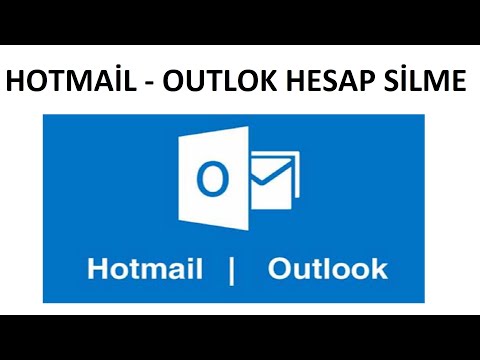 Hotmail veya Outlook Hesabını Kalıcı Silme Kapatma Yok Etme İmha Etme Kaldırma