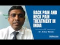 Back and neck pain treatment in india  best explained by dr ankur nanda