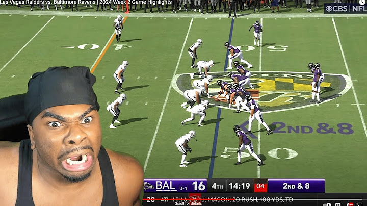 YALL IS AHH!!!! Las Vegas Raiders vs. Baltimore Ravens | 2024 Week 2 Game Highlights