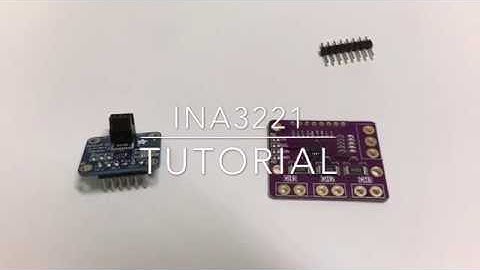 INA3221 Tutorial