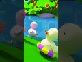 خمس بطات صغيرة #shorts #reels #ducks #rhymes #cartoon